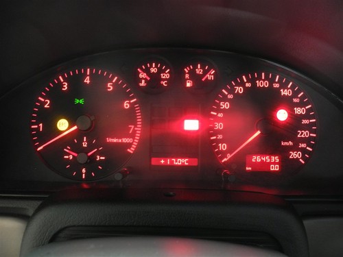 Audi facelift tacho - b5,