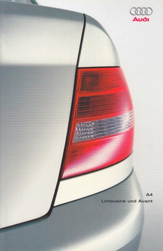 Audi facelift prospekt - b5,